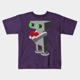 Robots need love too... Kids T-Shirt